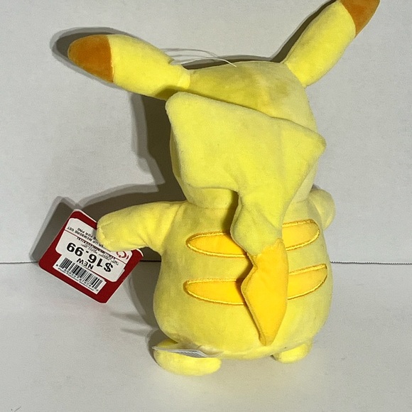 NWT Official Pokemon WCT PIKACHU Select Shiny 8" Plush 2020 Jazwares - Picture 2 of 2